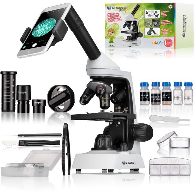 BRESSER JUNIOR Microscope with Magnification 40x-2000x 