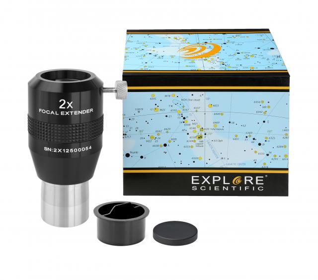 EXPLORE SCIENTIFIC Teleextender 2x 31.7mm/1.25" 